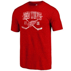 Detroit Red Wings Line Shift Tri-Blend T-Shirt For Sale