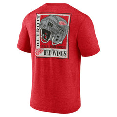 Detroit Red Wings Earnest Will Tri-Blend T-Shirt Discount