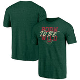 Minnesota Wild Shoot to Score Tri-Blend T-Shirt Discount