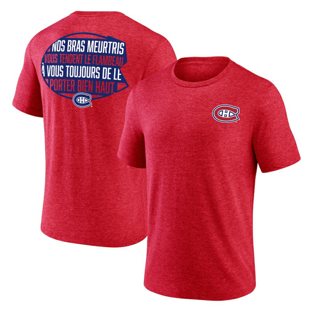 Montreal Canadiens Territorial Tri-Blend T-Shirt Online