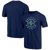 Seattle Kraken Shoot to Score Tri-Blend T-Shirt On Sale