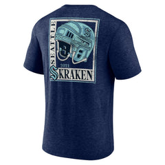 Seattle Kraken Earnest Will Tri-Blend T-Shirt For Sale