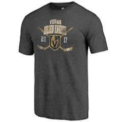 Vegas Golden Knights Line Shift Tri-Blend T-Shirt Online