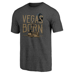 Vegas Golden Knights Shoot to Score Tri-Blend T-Shirt Online