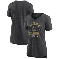 Vegas Golden Knights Women's Vintage Arch Tri-Blend T-Shirt Outlet