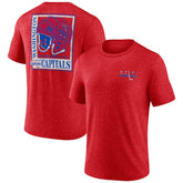 Washington Capitals Earnest Will Tri-Blend T-Shirt Discount