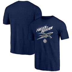 Winnipeg Jets Shoot to Score Tri-Blend T-Shirt Sale