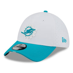 Miami Dolphins New Era 2025 NFL Training Camp 39THIRTY Flex Hat