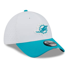 Miami Dolphins New Era 2025 NFL Training Camp 39THIRTY Flex Hat