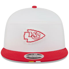 Kansas City Chiefs New Era 2025 NFL Training Camp Split Panel 9FIFTY Snapback Hat