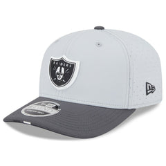 Las Vegas Raiders New Era 2025 NFL Training Camp 9SEVENTY Adjustable Hat