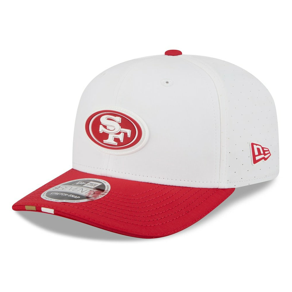 San Francisco 49ers New Era 2025 NFL Training Camp 9SEVENTY Adjustable Hat