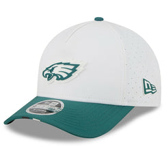 Philadelphia Eagles New Era 2025 NFL Training Camp A-Frame 9FORTY Adjustable Hat