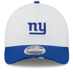 New York Giants New Era 2025 NFL Training Camp A-Frame 9FORTY Adjustable Hat