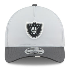 Las Vegas Raiders New Era 2025 NFL Training Camp A-Frame 9FORTY Adjustable Hat