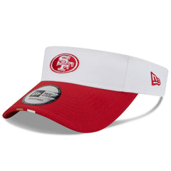 San Francisco 49ers New Era 2025 NFL Training Camp Adjustable Visor