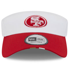 San Francisco 49ers New Era 2025 NFL Training Camp Adjustable Visor