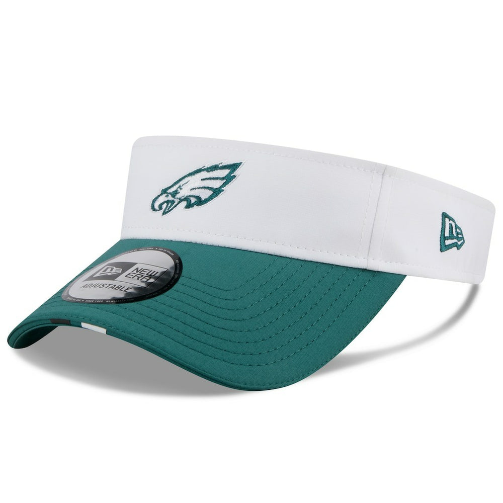 Philadelphia Eagles New Era 2025 NFL Training Camp Adjustable Visor