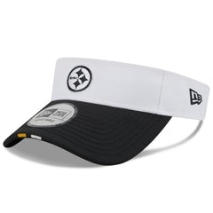 Pittsburgh Steelers New Era 2025 NFL Training Camp Adjustable Visor