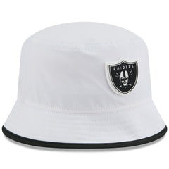Las Vegas Raiders New Era 2025 NFL Training Camp Stretch Bucket Hat