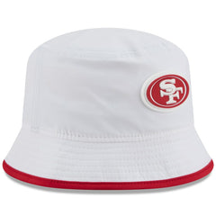 San Francisco 49ers New Era 2025 NFL Training Camp Stretch Bucket Hat