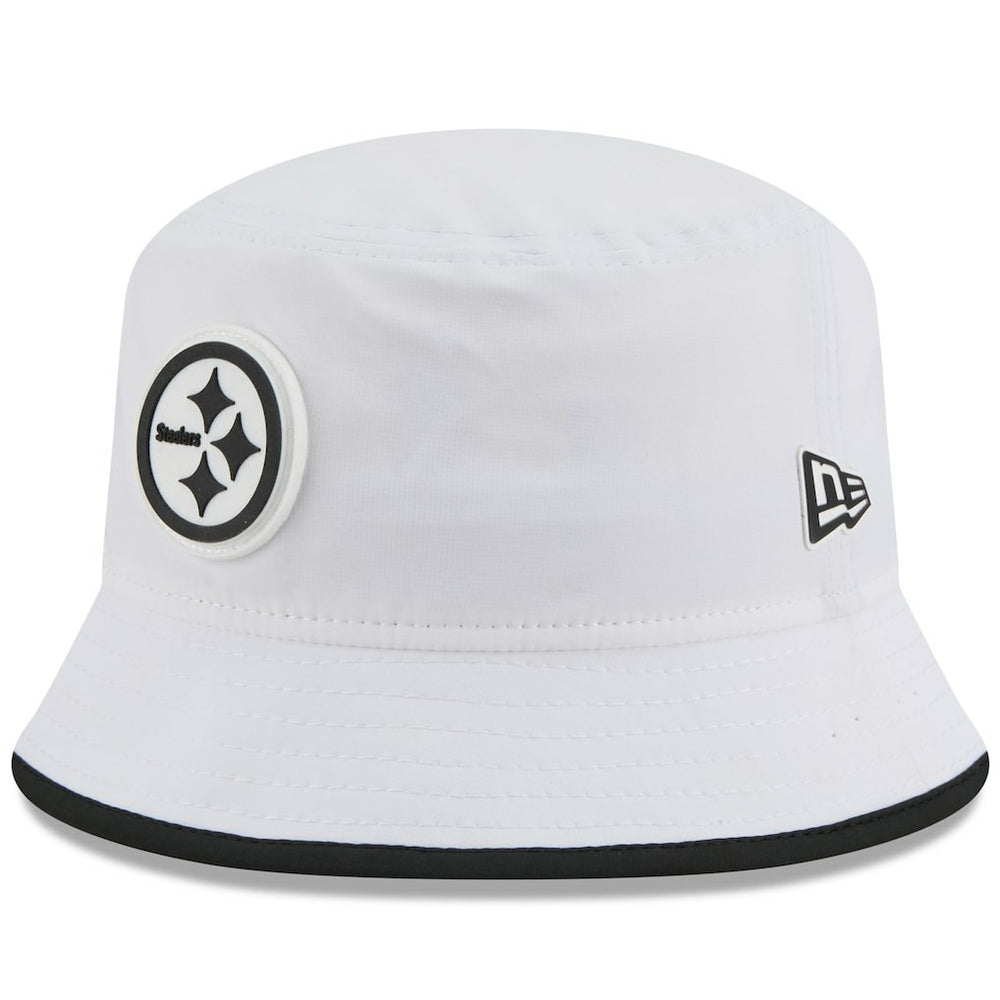 Pittsburgh Steelers New Era 2025 NFL Training Camp Stretch Bucket Hat
