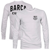 Barcelona 1863FC Back Team Arch Long Sleeve T-Shirt Gray
