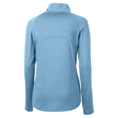 Philadelphia Phillies Cutter & Buck Women's Raglan Adapt Eco Knit Stretch Recycled Half-Zip Top | MLB On Sale