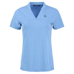 Boston Red Sox Cutter & Buck Forge Heathered Stretch Blade Top | MLB Shop