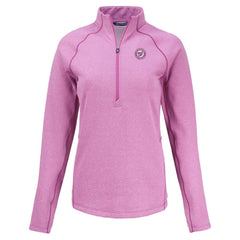 Washington Nationals Cutter & Buck Women's Peshastin Eco Fleece Recycled Half-Zip Jacket | MLB For sale
