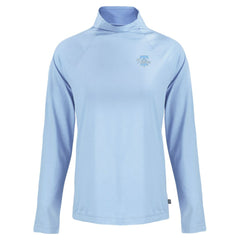 Philadelphia Phillies Cutter & Buck Women's Coastline Epic Comfort Eco Recycled Funnel Neck Pullover Top | MLB New