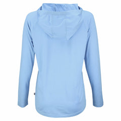 Milwaukee Brewers Cutter & Buck Women's Coastline Epic Comfort Eco Recycled Long Sleeve Hoodie T-Shirt | MLB New
