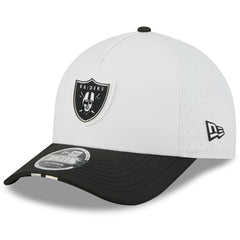 Las Vegas Raiders New Era Youth 2025 NFL Training Camp A-Frame 9FORTY Adjustable Hat