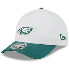 Philadelphia Eagles New Era Youth 2025 NFL Training Camp A-Frame 9FORTY Adjustable Hat