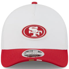 San Francisco 49ers New Era Youth 2025 NFL Training Camp A-Frame 9FORTY Adjustable Hat