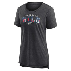 Minnesota Wild Women's Proud Tri-Blend T-Shirt On Sale
