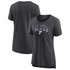 St. Louis Blues Women's Proud Tri-Blend T-Shirt Discount