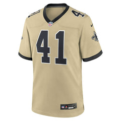New Orleans Saints Nike Alvin Kamara Youth Gameday Golds Alternate Game Player Jersey