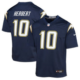 Los Angeles Chargers Nike Justin Herbert Youth Alternate Super Chargers Game Player Jersey