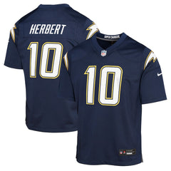 Los Angeles Chargers Nike Justin Herbert Youth Alternate Super Chargers Game Player Jersey