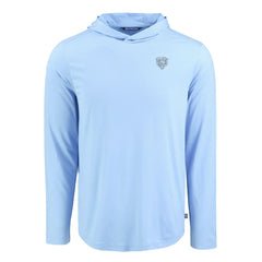 Chicago Bears Men's Cutter & Buck Coastline Epic Comfort Eco Recycled Men's Hooded Shirt