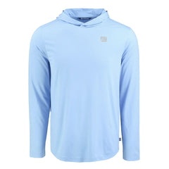 New York Giants Men's Cutter & Buck Coastline Epic Comfort Eco Recycled Men's Hooded Shirt