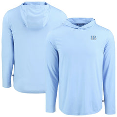 Cincinnati Bengals Men's Cutter & Buck Coastline Epic Comfort Eco Recycled Men's Hooded Shirt