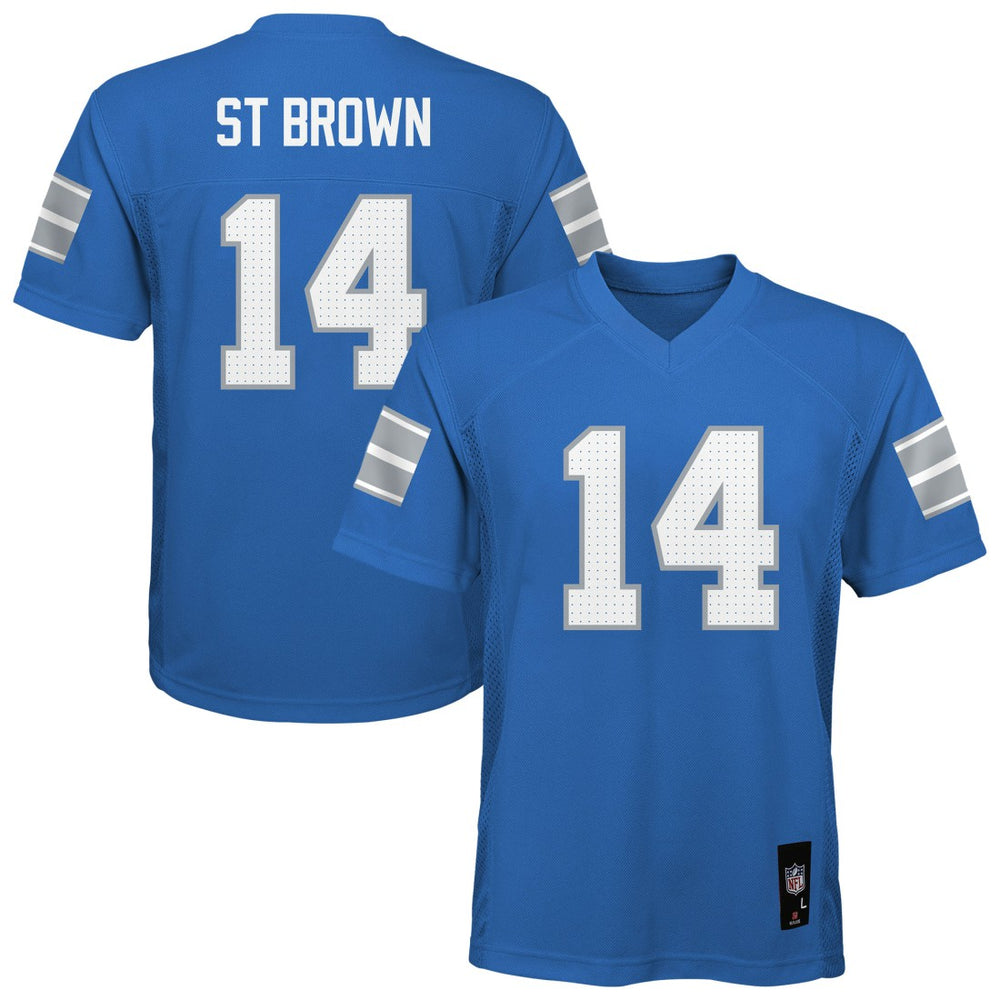 Detroit Lions Amon-Ra St. Brown Outerstuff Preschool Replica Player Jersey