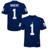 New York Giants Malik Nabers Outerstuff Preschool Replica Player Jersey