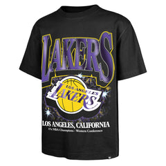 Los Angeles Lakers '47 Past Champs Collection Flashbulb Foundation T-Shirt Discount
