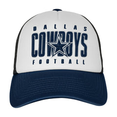 Dallas Cowboys Outerstuff Youth Essentials Trucker Adjustable Hat