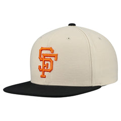San Francisco Giants Mitchell & Ness Cooperstown Collection Basic Flip Snapback Hat | MLB New
