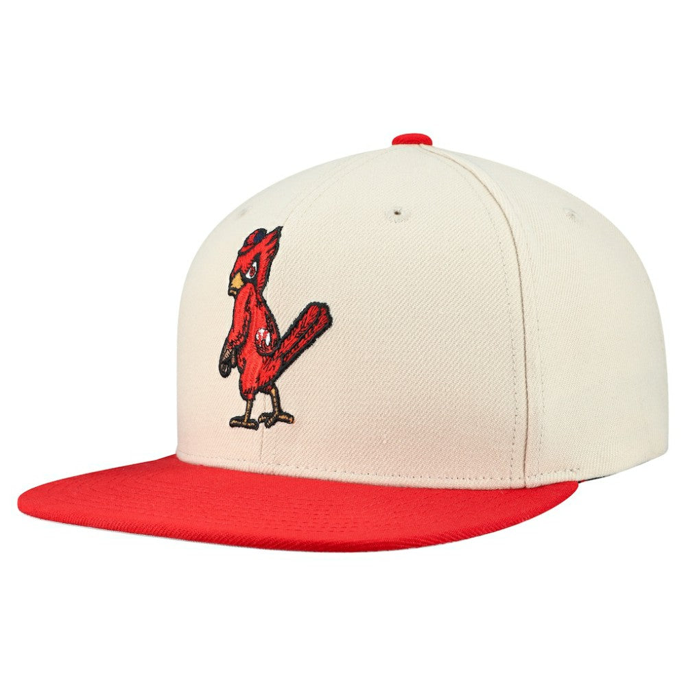 St. Louis Cardinals Mitchell & Ness Cooperstown Collection Basic Flip Snapback Hat | MLB Near me