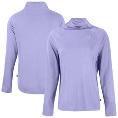 Indianapolis Colts Cutter & Buck Women's Coastline Epic Comfort Eco Recycled Funnel Neck Top